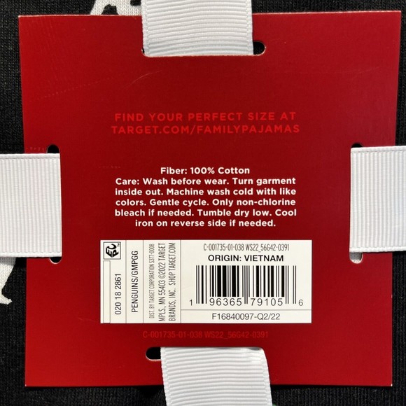 Wondershop Family Sleep Set 2 Pc Pajamas Women’s 2XL Penguin Pattern Winter NWT - Picture 4 of 4